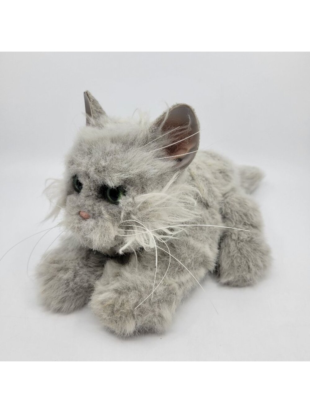 Tiger Furreal Friends Gray Kitten 9" Interactive Electronic Vintage 2002 WORKS